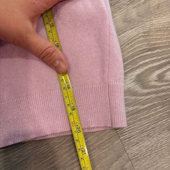 Banana Republic Pink Wool Lightweight Sweater V-neck Cardigan sz XS - Picture 7 of 8